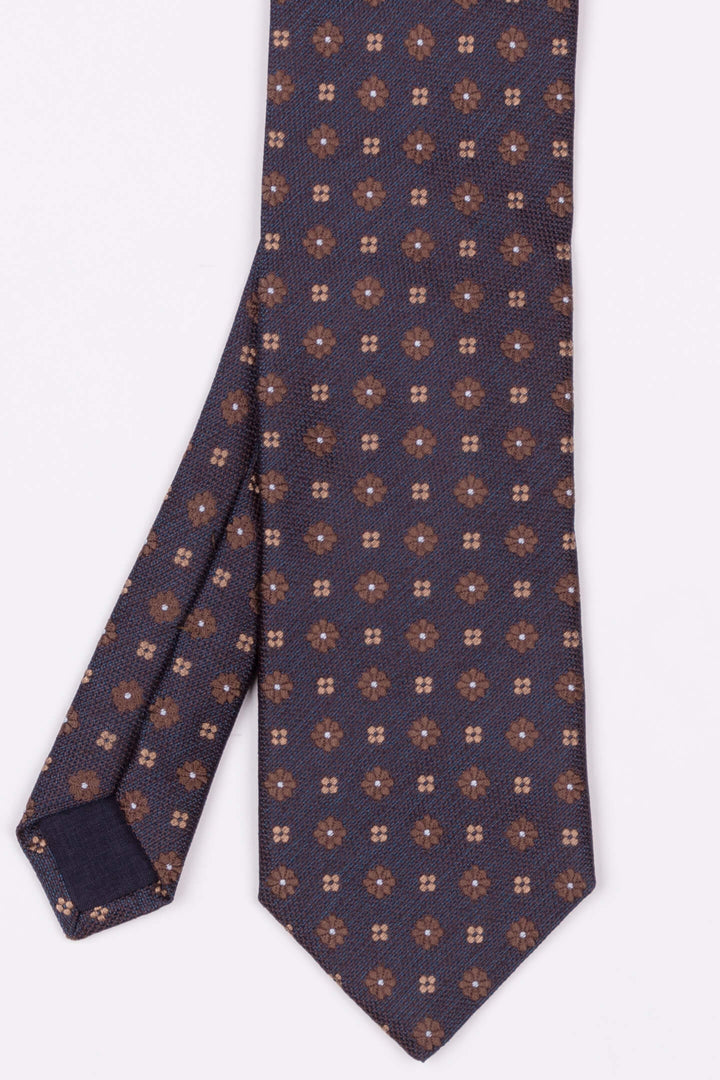 CRAVATTA 024 SETA BLU