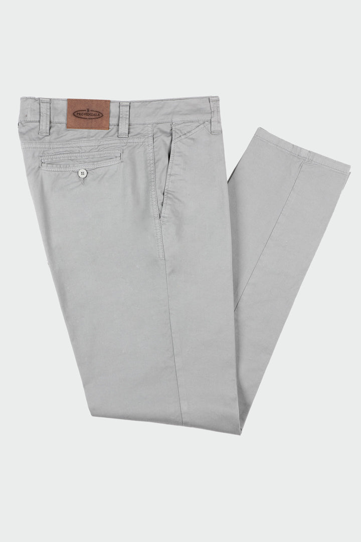 PANTALONE E82 CHINOS STRETCH GRIGIO