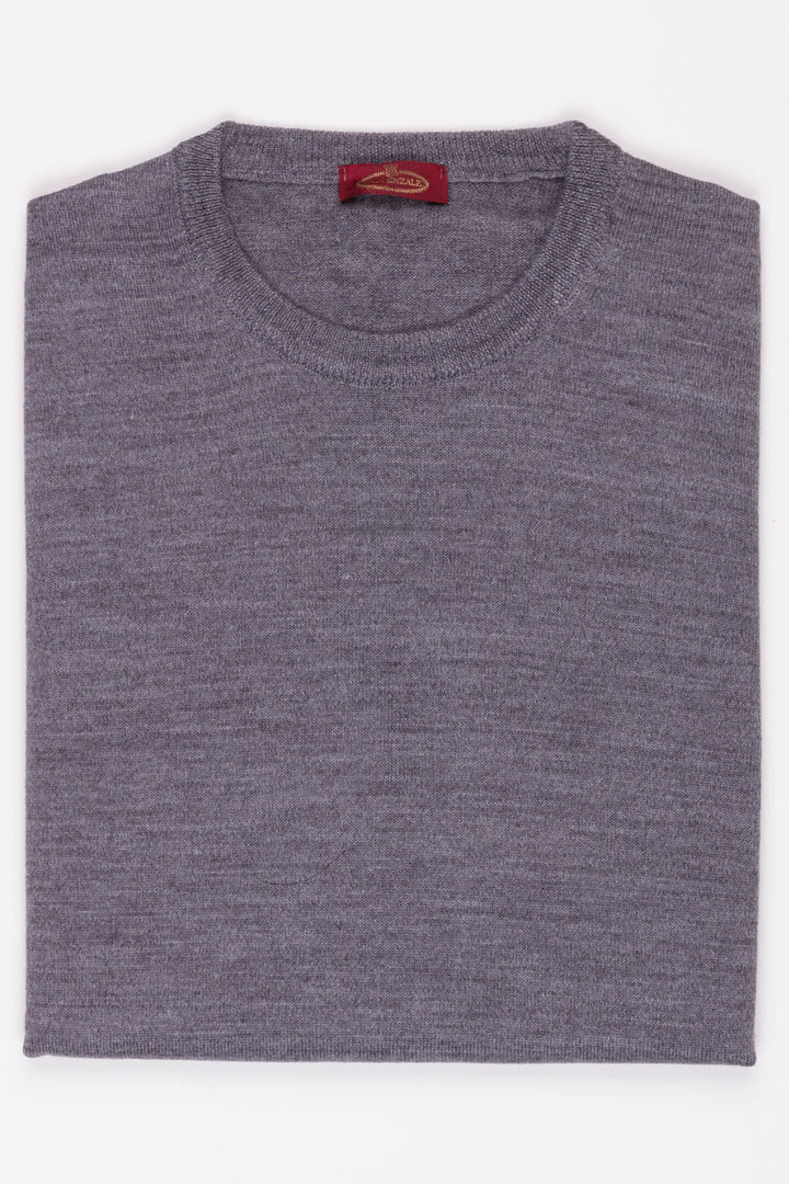 GIRCOLLO MERINOS GRIGIO MEDIO
