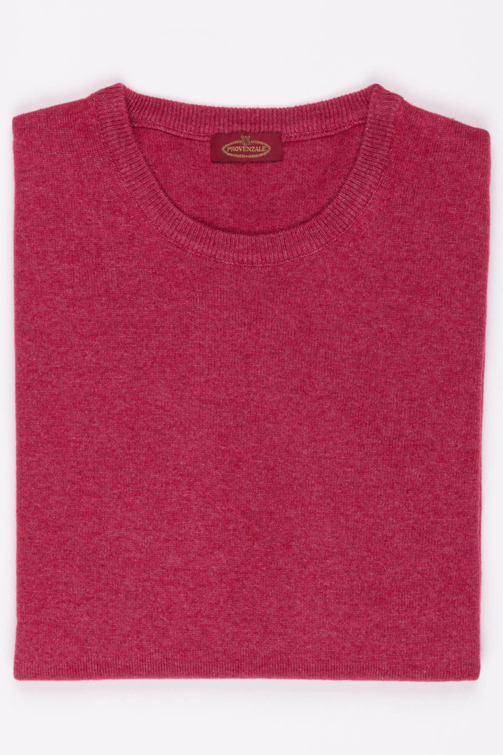 MAGLIA PARICOLLO MCASHMERE BORDEAUX