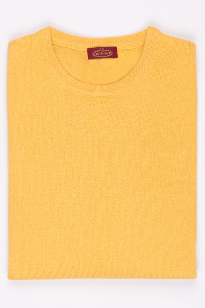 MAGLIA PARICOLLO MCASHMERE OCRA