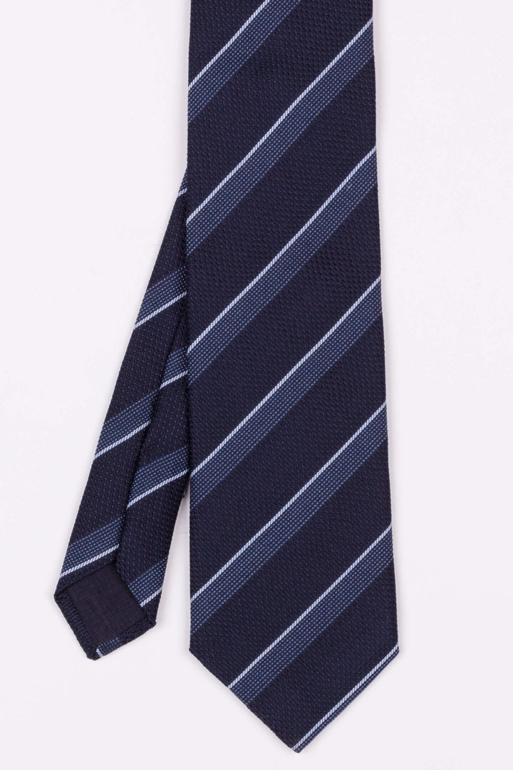 CRAVATTA 021 SETA BLU