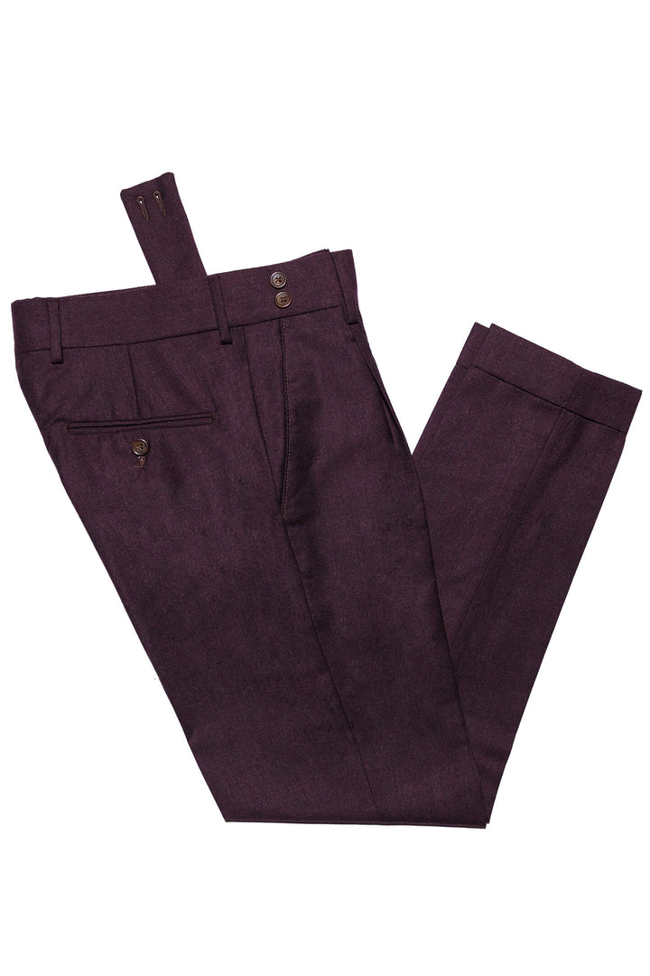 PANTALONE 011 CINTA LUNGA PRUGNA
