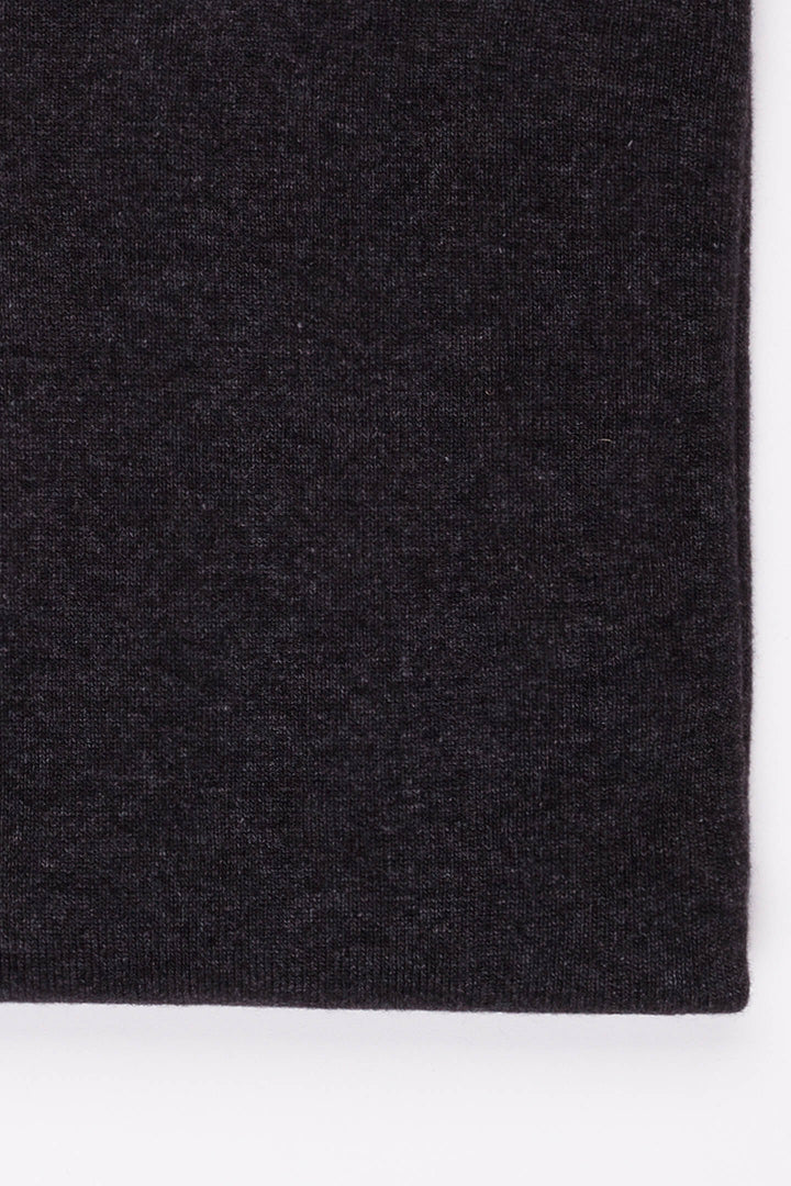 MAGLIA PARICOLLO MCASHMERE ANTRACITE