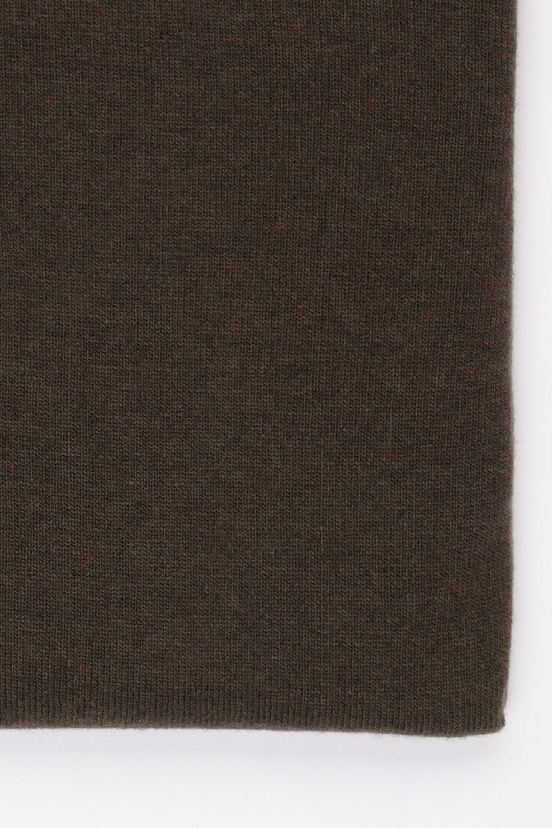 MAGLIA PARICOLLO MCASHMERE VERDE MILITARE