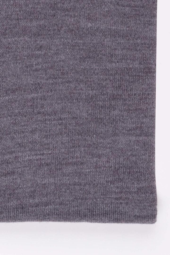CARDIGAN MERINOS GRIGIO
