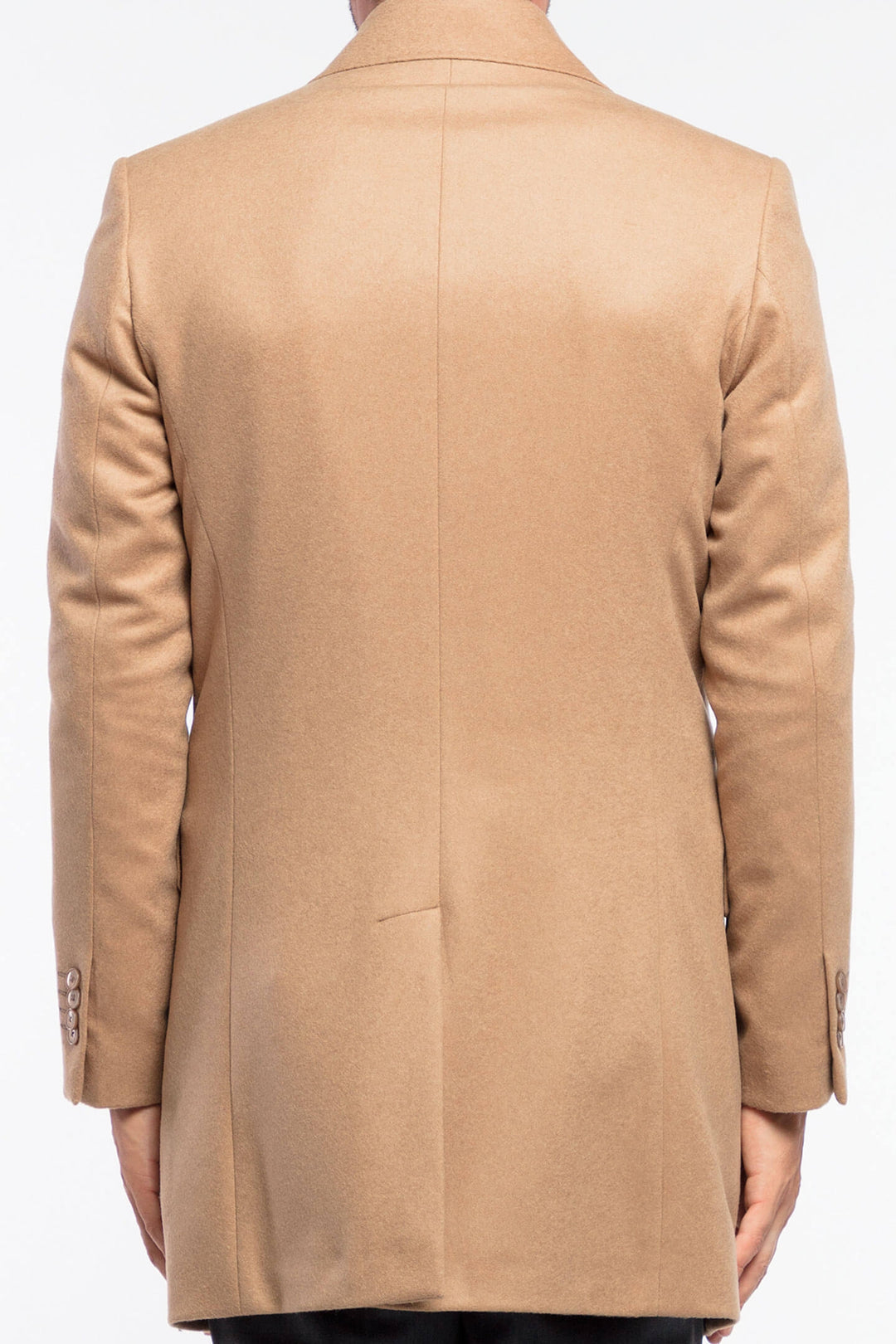 CAPPOTTO MISTO CASHMERE CAMEL