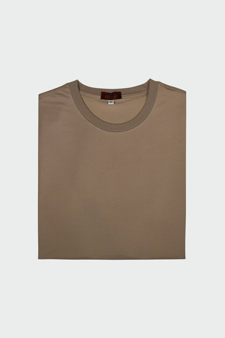 T-shirt in filo di scozia