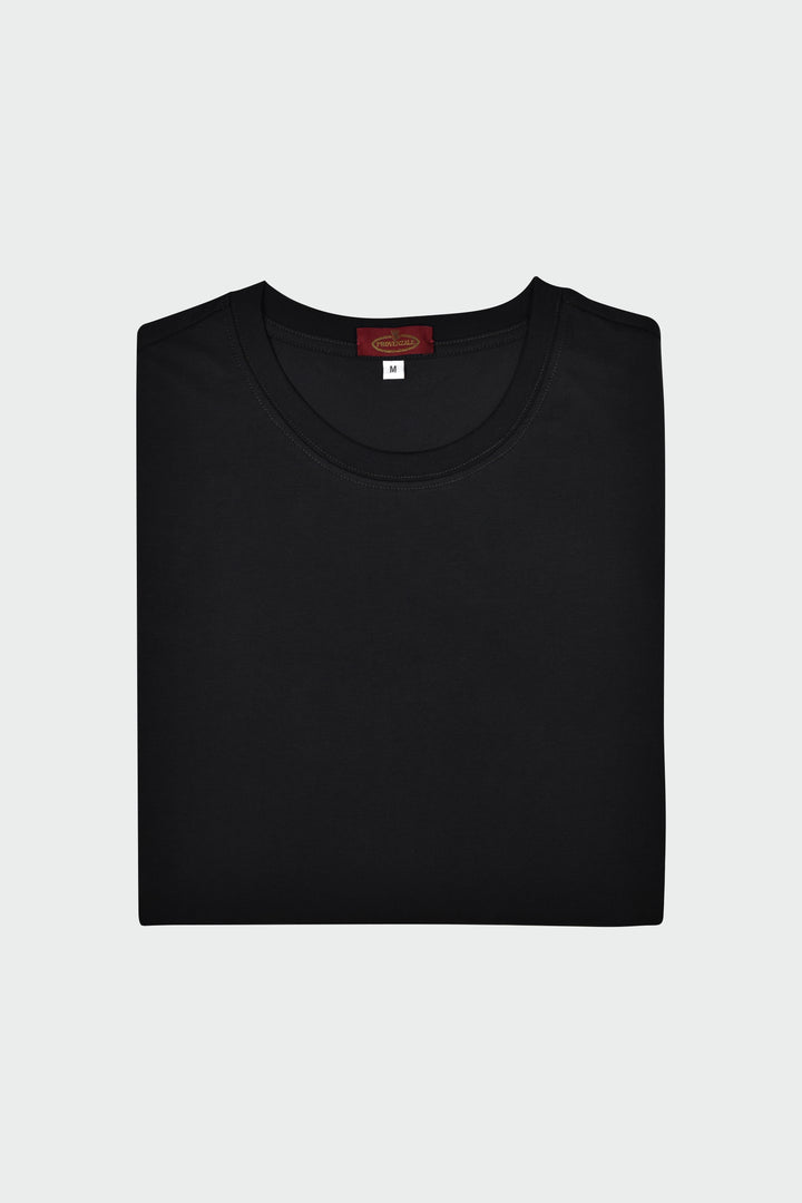 T-shirt in filo di scozia