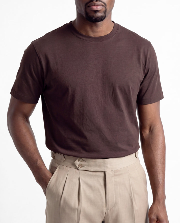 T-shirt Filo di scozia